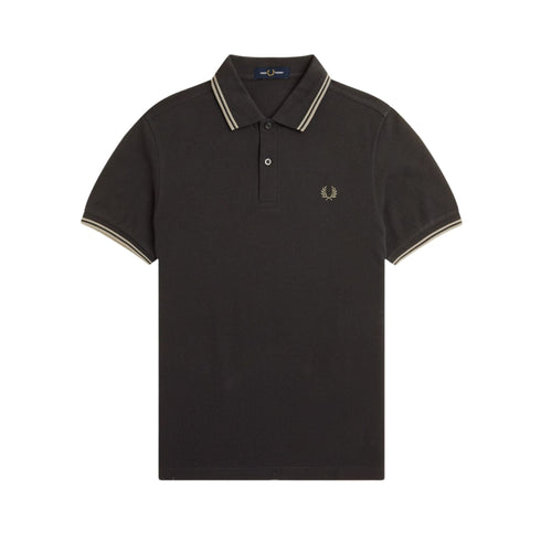 Fred Perry Polo Polo Uomo con doppia riga M P25 - FRED PERRYM3600 - V56 - M - Francavilla Moda